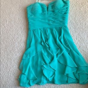 Arden B. Strapless dress